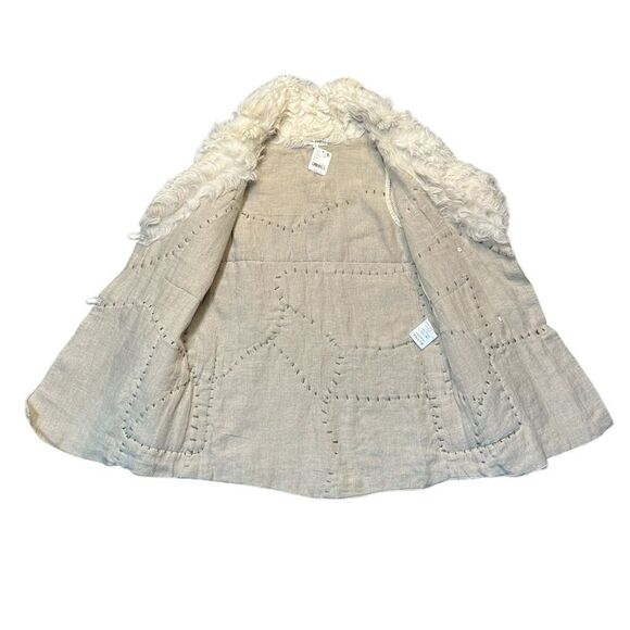 Nigel Preston Lambskin & Wool Knit Patchwork Artisan Jacket Size Small NWT - Picture 7 of 14